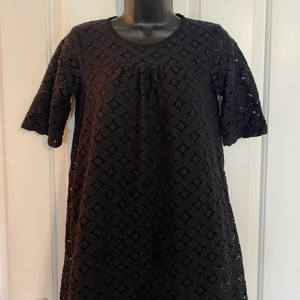“ELLA MOSS” Crochet BabyDoll Dress